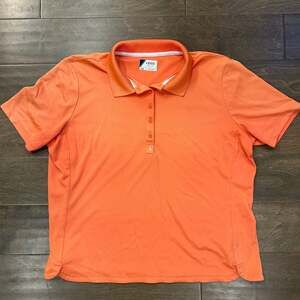 Izod Golf Polo Shirt Short‎ Sleeve Orange